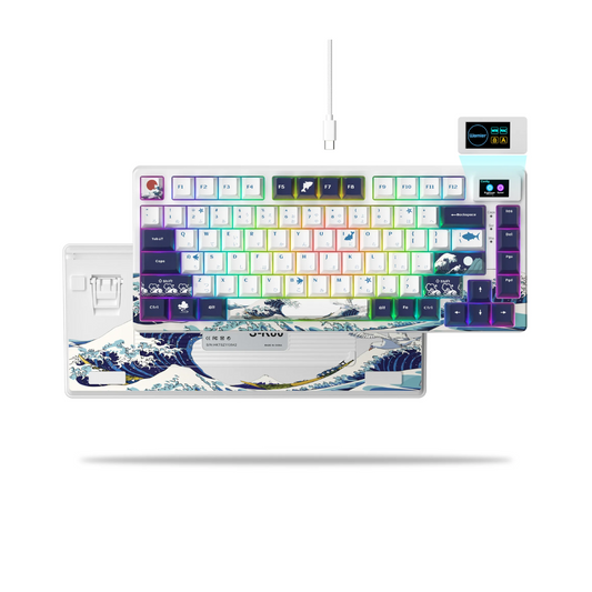 [Best Seller] Wired Custom Mechanical Gaming Keyboard - 75% Layout